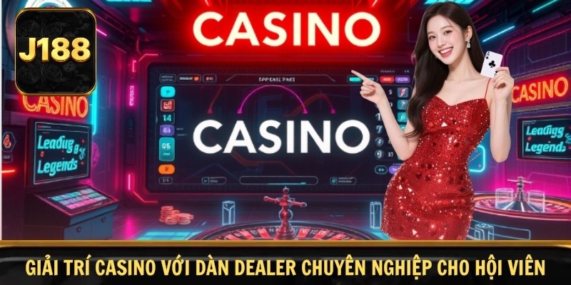 Giải trí casino với dàn Dealer chuyên nghiệp cho hội viên